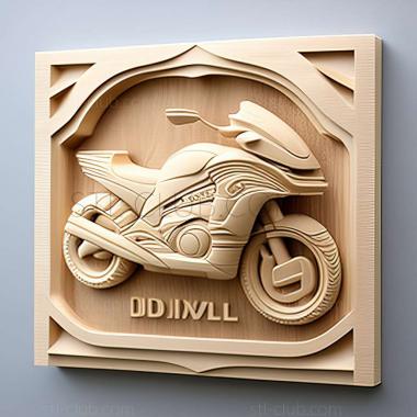 3D модель Honda Deauville (STL)